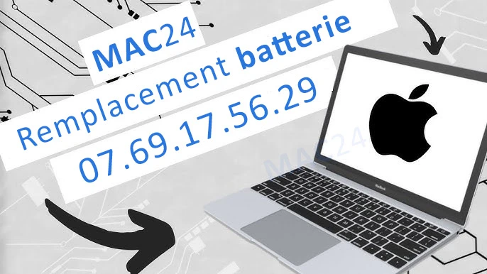 Remplacement de batterie d'un MacBook à RUEIL-MALMAISON ☎ 09.54.68.64.28