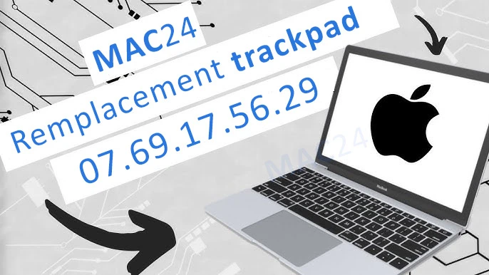 Remplacement du trackpad d'un MacBook sur RUEIL-MALMAISON ☎ 07.69.17.56.29