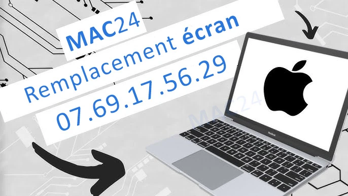 Remplacement de la dalle pour unMacBook à RUEIL-MALMAISON ☎ 09.54.68.64.28